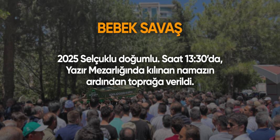 Konya'da bugün vefat edenler | 21 Ekim 2025 14
